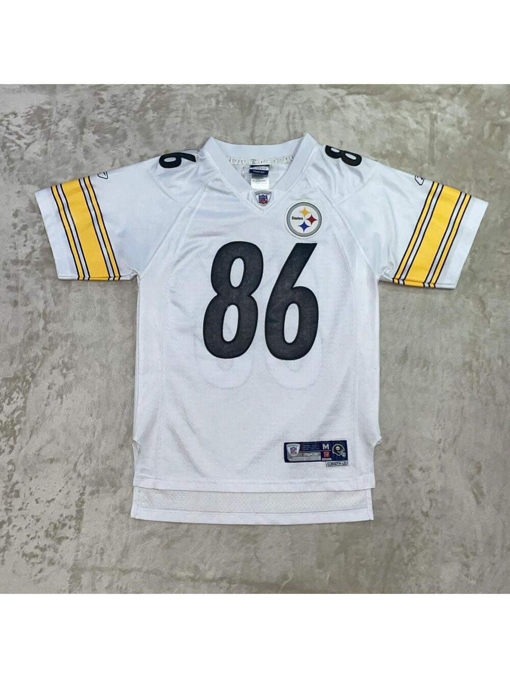Reebok NFL Pittsburgh Steelers Football Hines Ward #86 Jersey Youth M (8-12)
